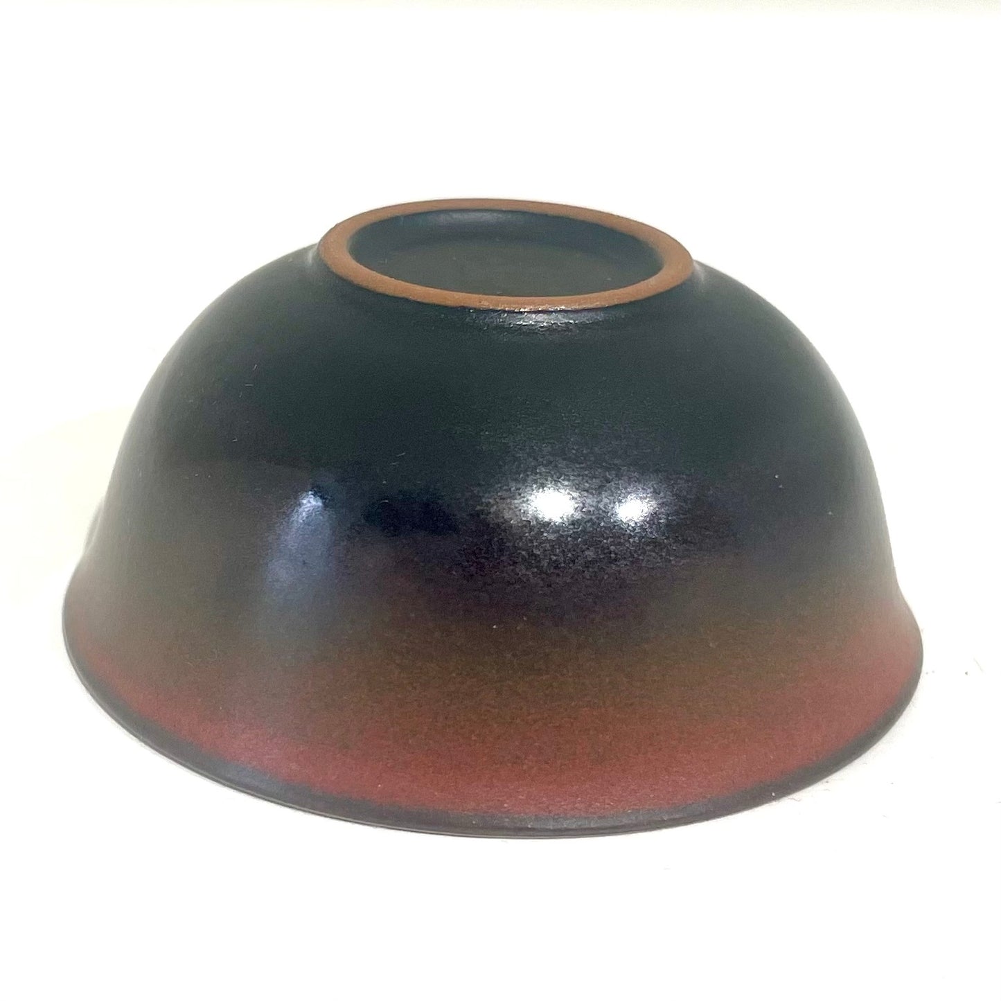 Lin’s Ceramic Cup Steingut schwarz/rot