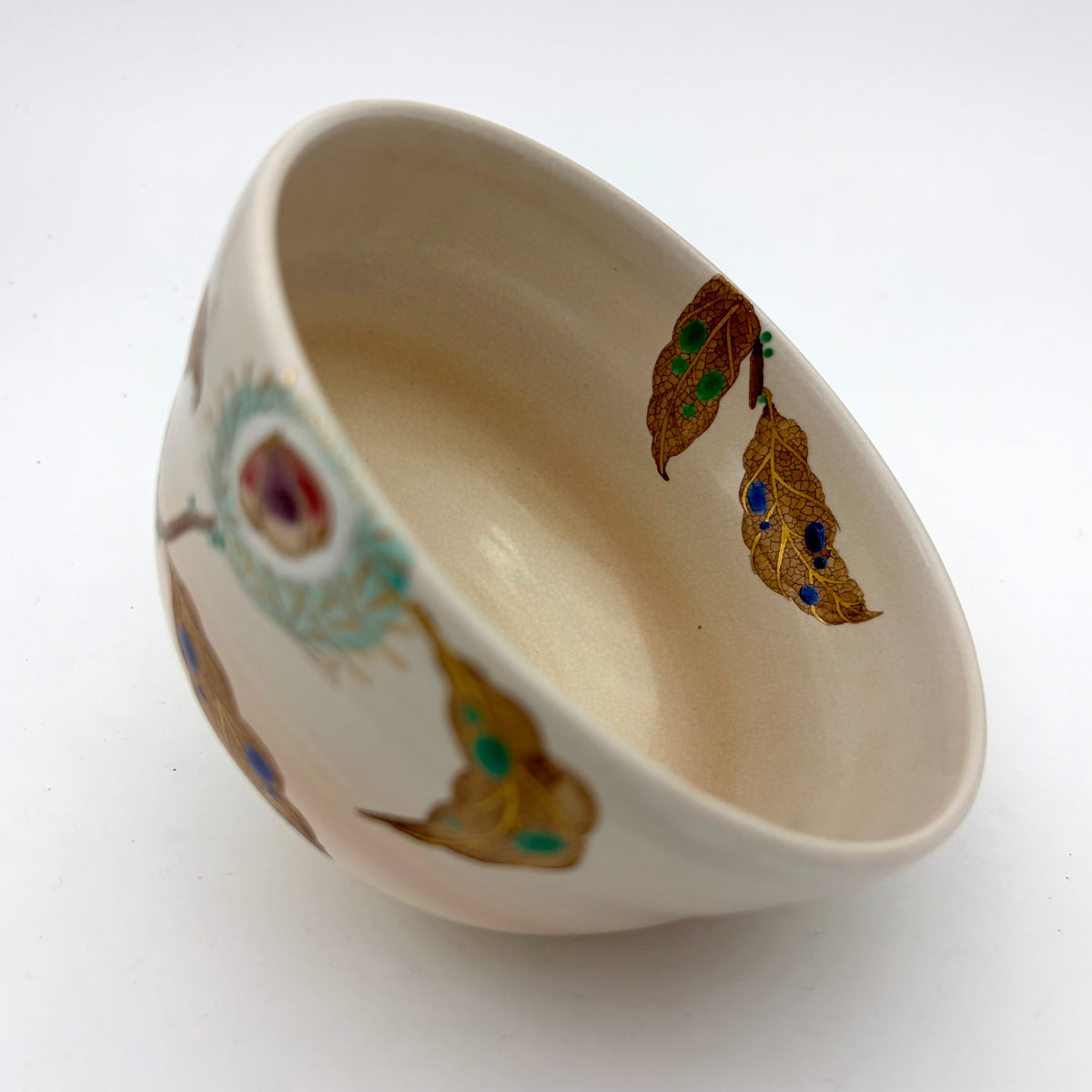 Chawan Chestnut Kiyomizuyaki