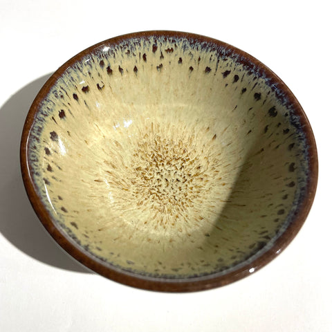 Teeschale Tenmoku Tigereye