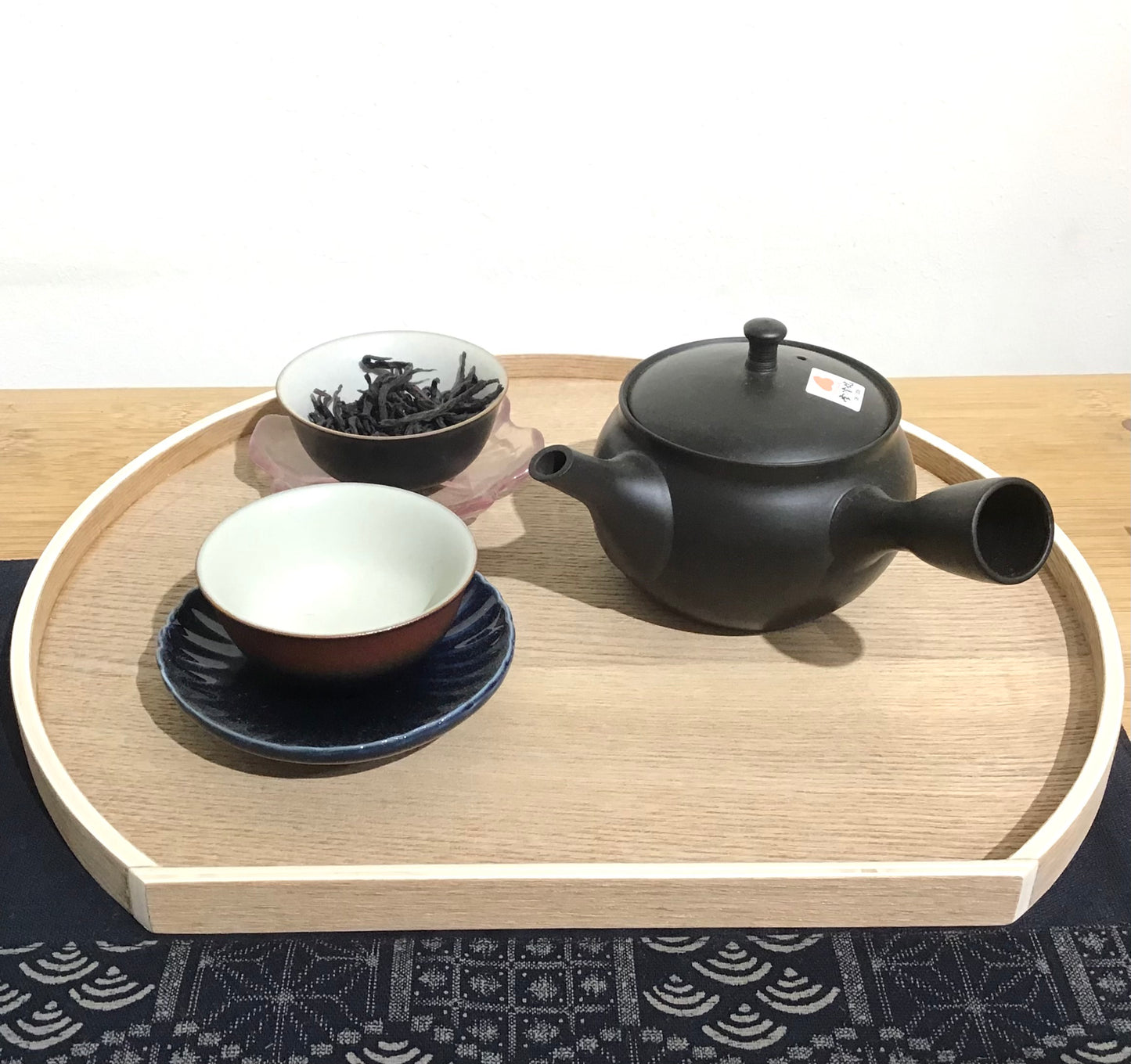 Halbmond Tablett aus Japan