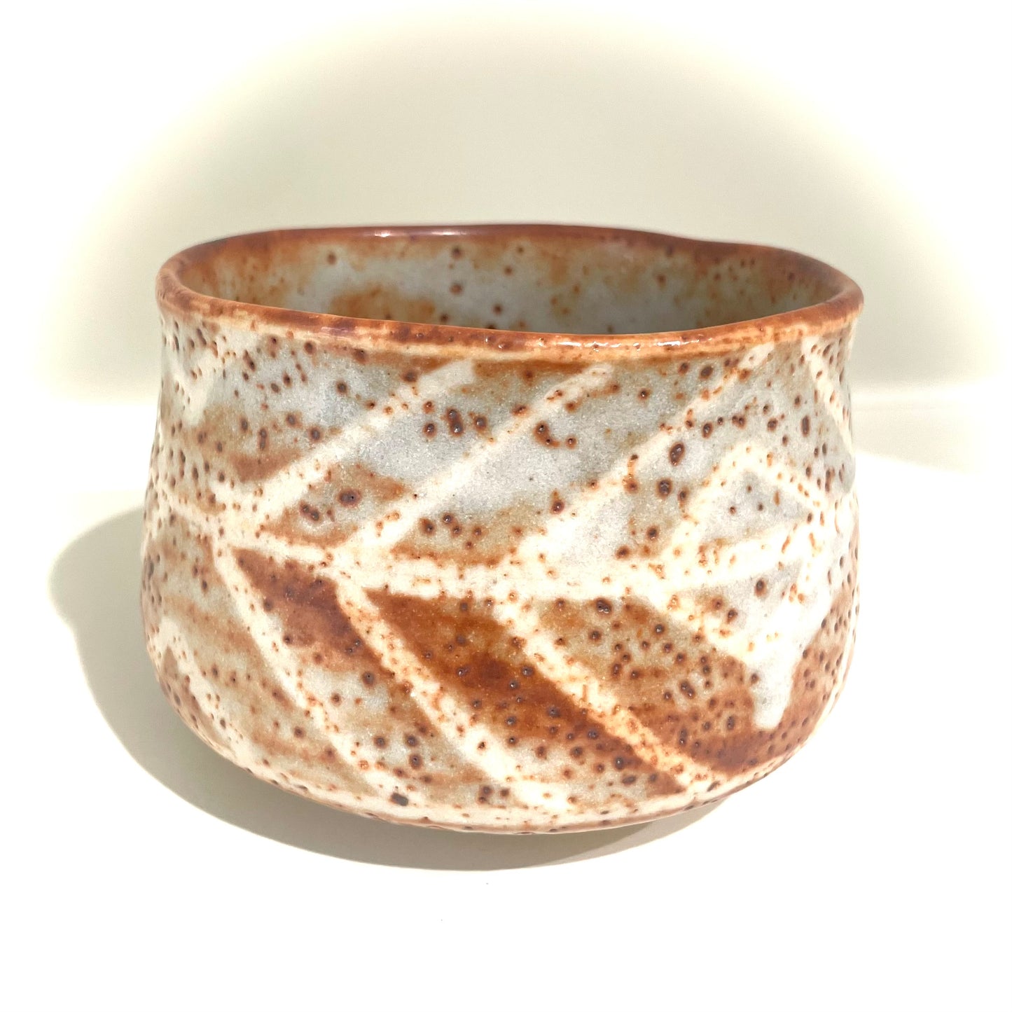 Handgemachte Matcha Chawan Shinoglasur