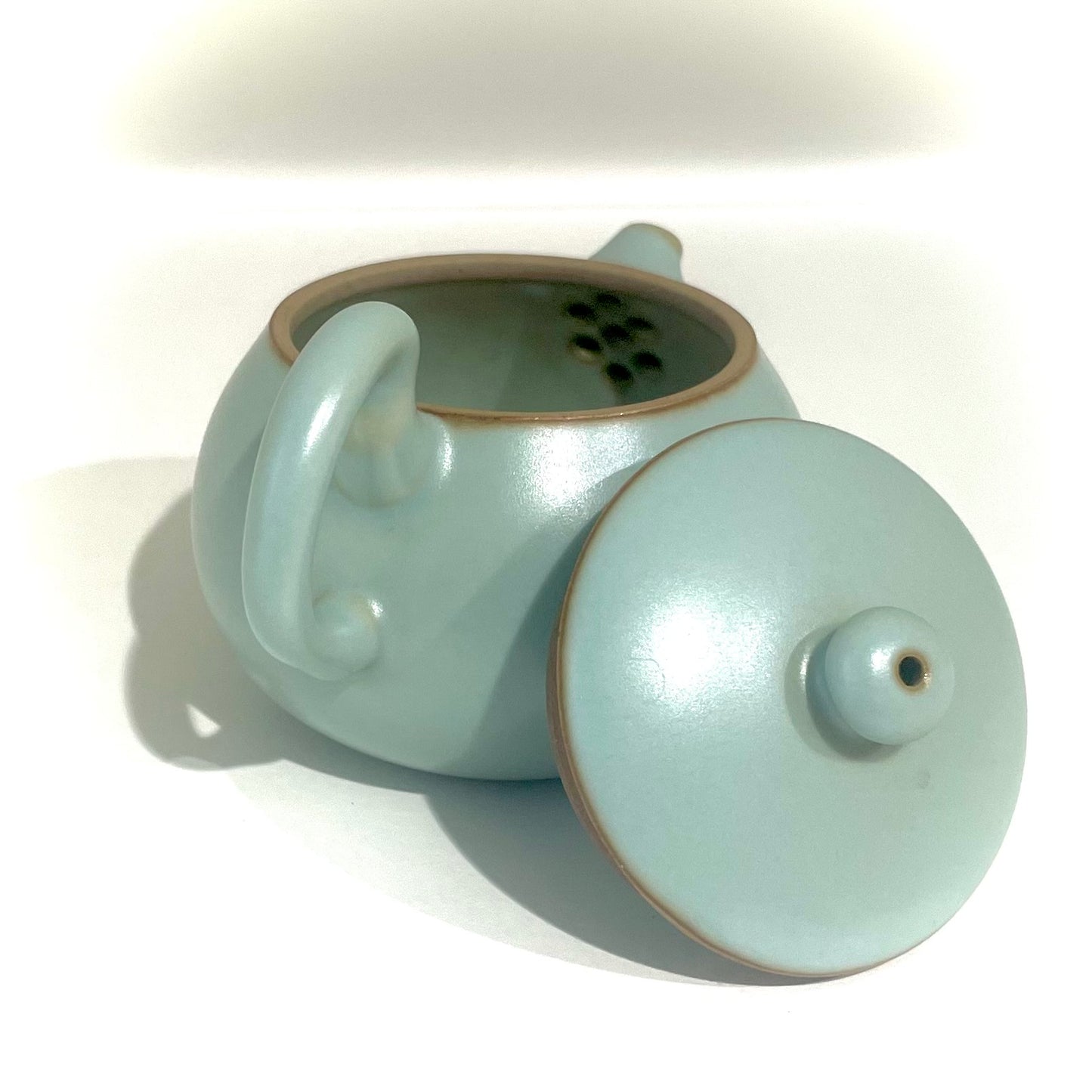 Lin’s Ceramics Celadon Teekanne Xishi Ru Yao