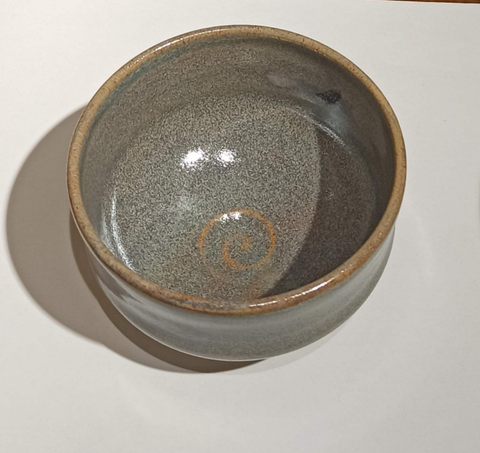 Matchaschale klein Blau bunt