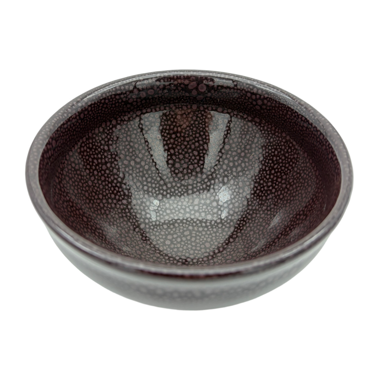 Vintage Chawan Tenmoku Bubbles