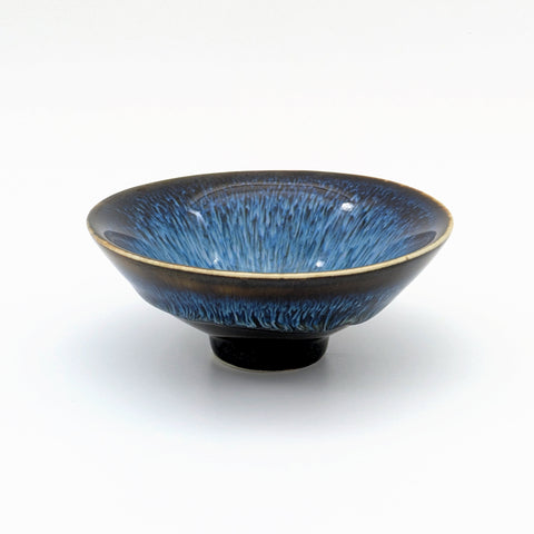 Cup Tenmoku Blue Iris