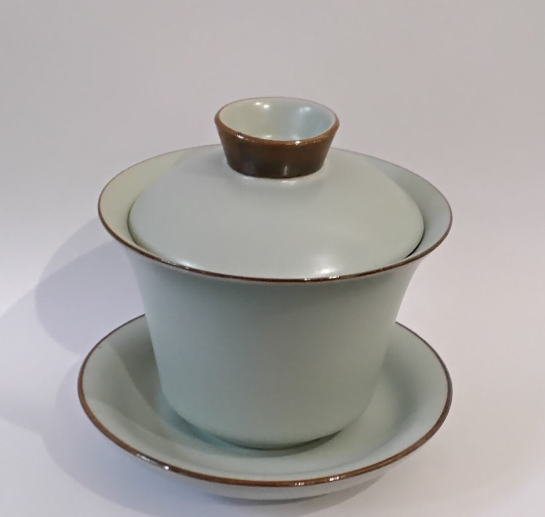 Gaiwan jadefarbend