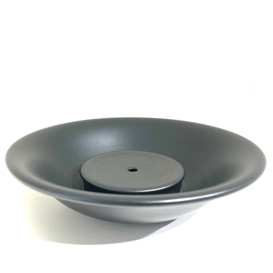 Lin's Ceramic Studio tea boat black