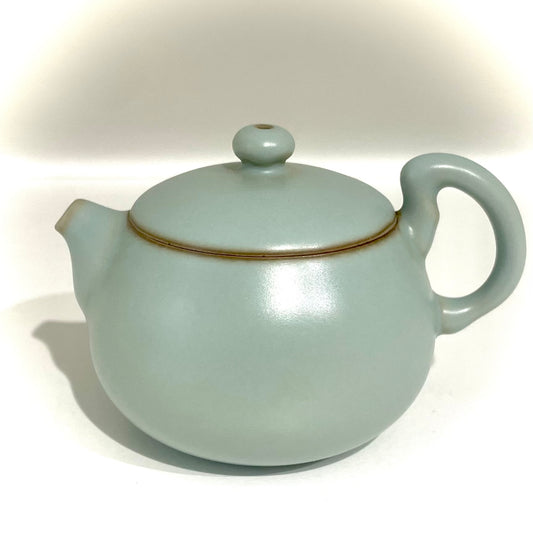 Lin’s Ceramics Celadon Teekanne Xishi Ru Yao