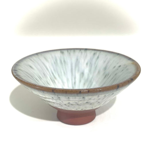 Tenmoku Teeschale grau