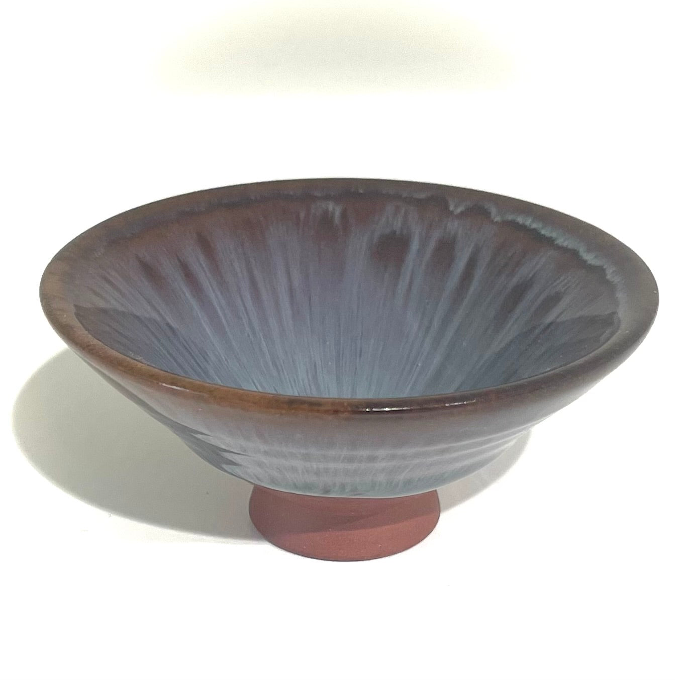 Tenmoku Teeschale Blau \ Violet