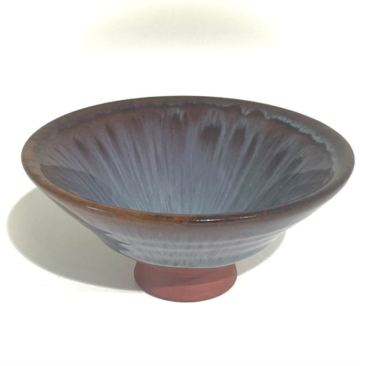 Tenmoku Teeschale Blau \ Violet