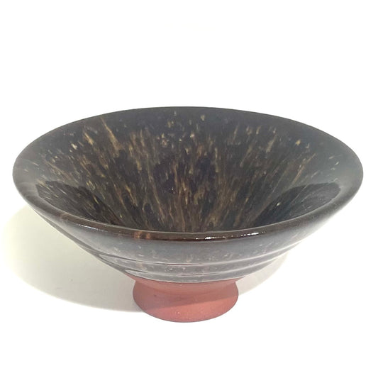 Tenmoku Teeschale braun