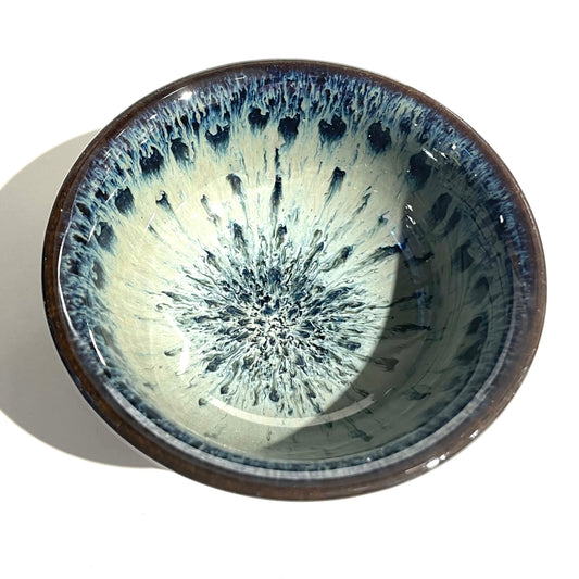 Teeschale Tenmoku Snowleopard