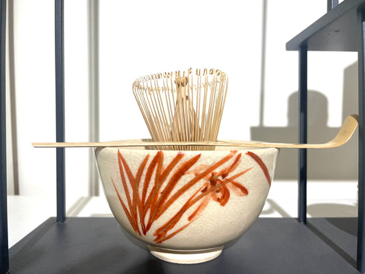 Matcha Chawan Chrysanthemum