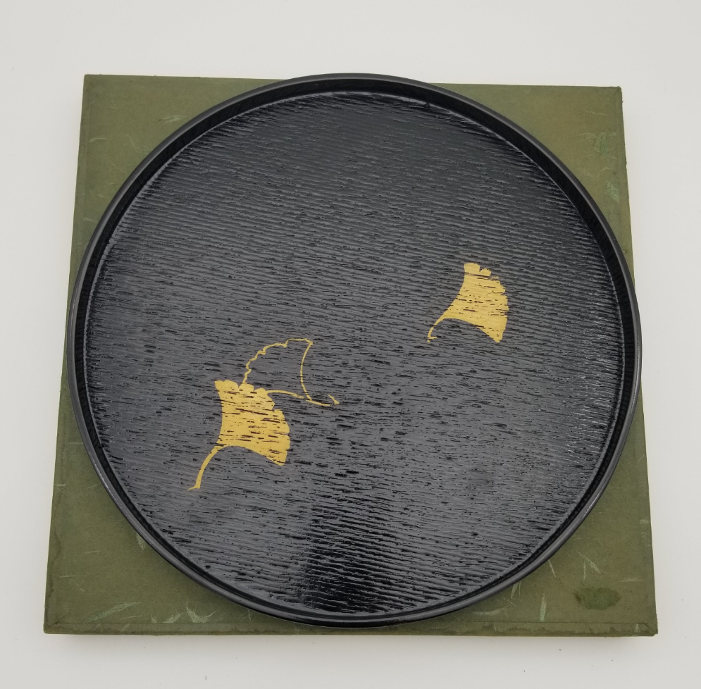 Urushii Tablett "Ginko"