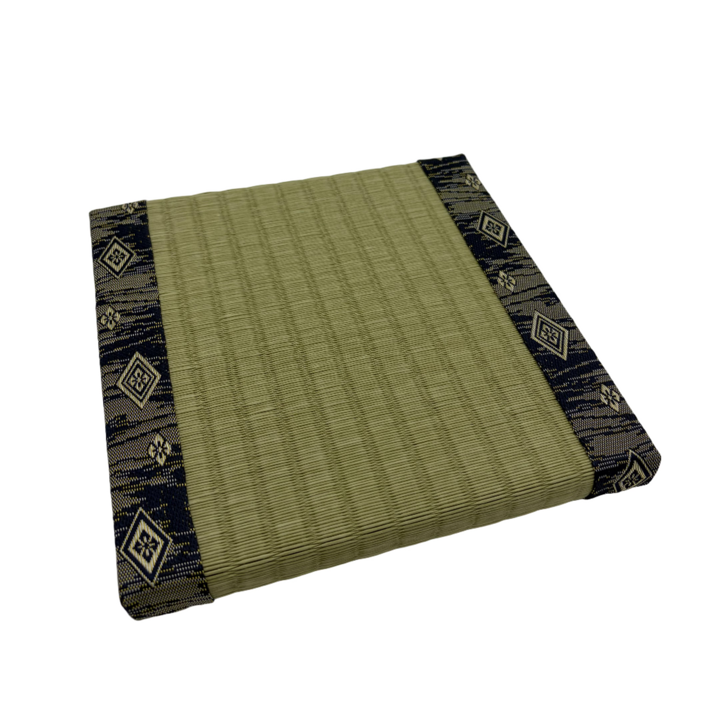 Tatami Mittel Karo schwarz/blau