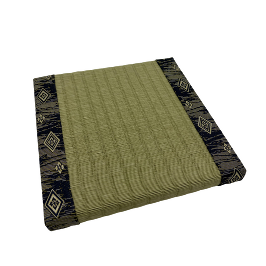 Tatami Mittel Karo schwarz/blau