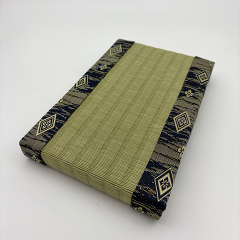 Tatami Klein blau/schwarz Karo