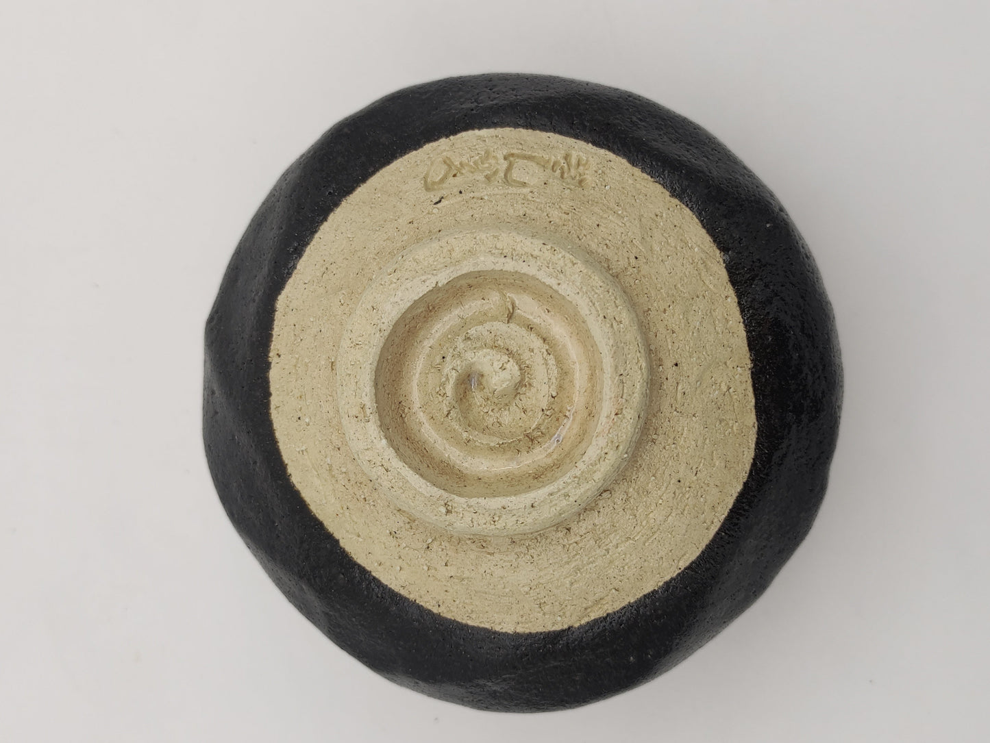 Raku Chawan "Pitch Black"