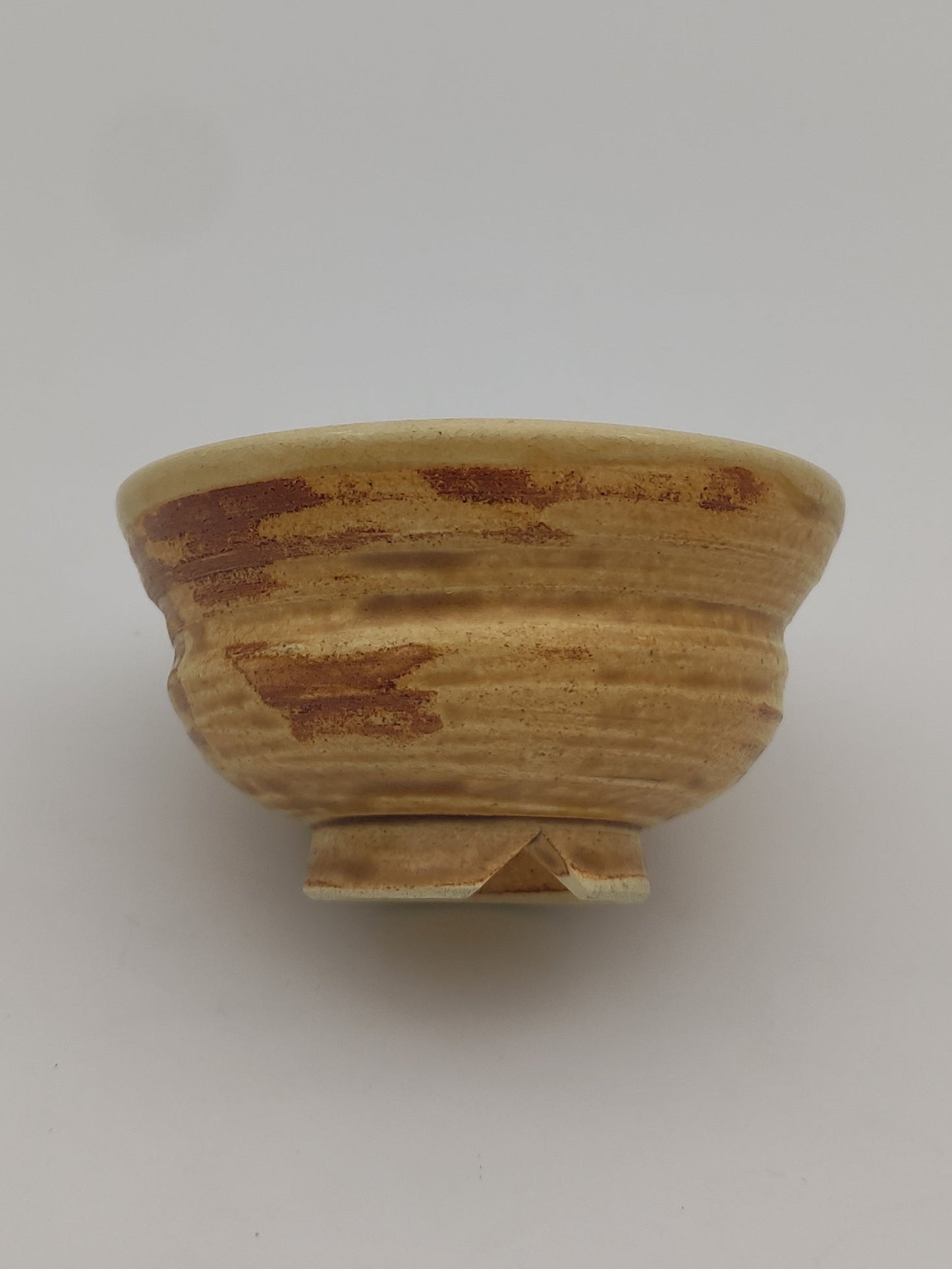 Teeschale Beige Krakelee