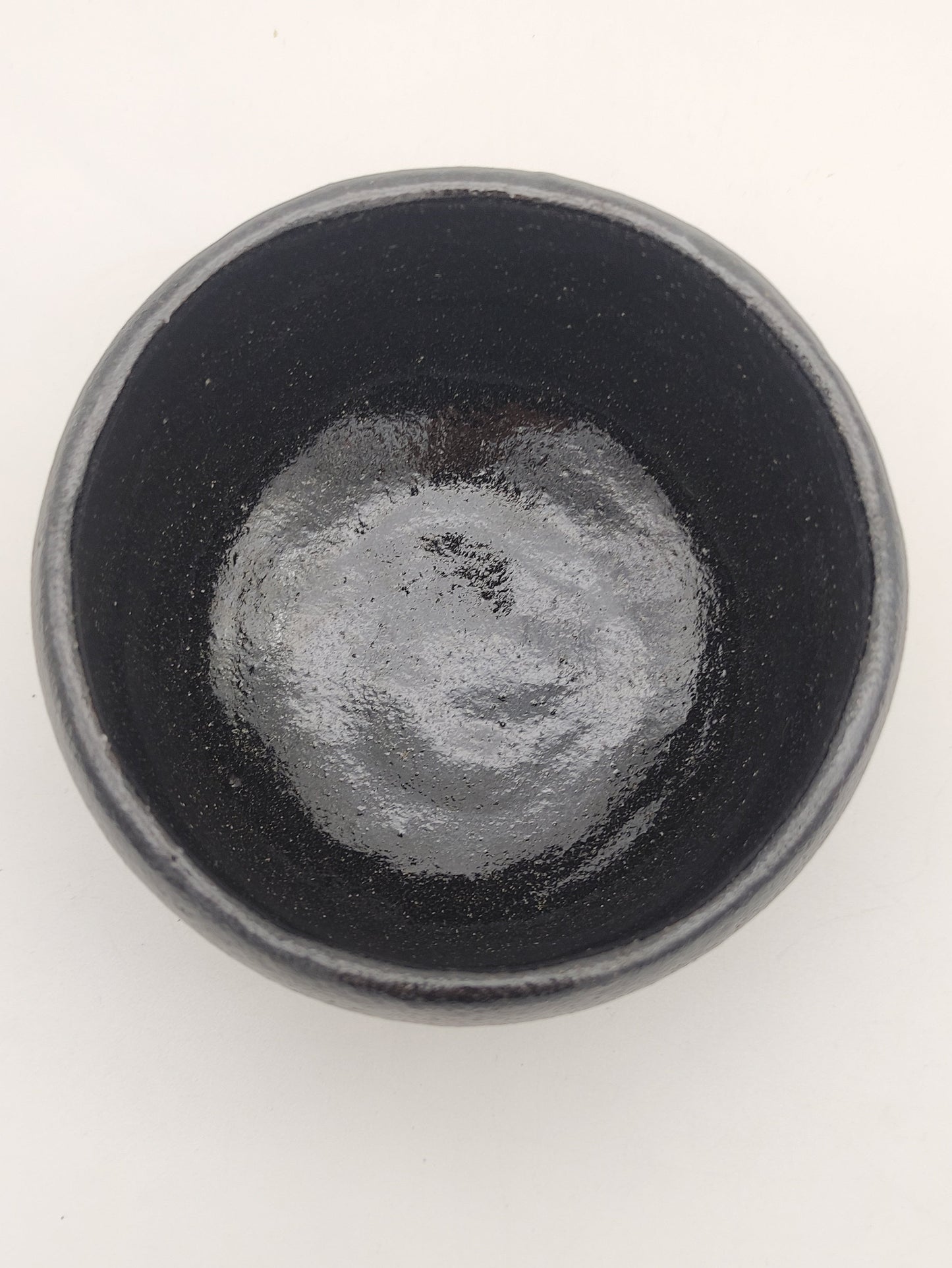 Raku Chawan "Pitch Black"