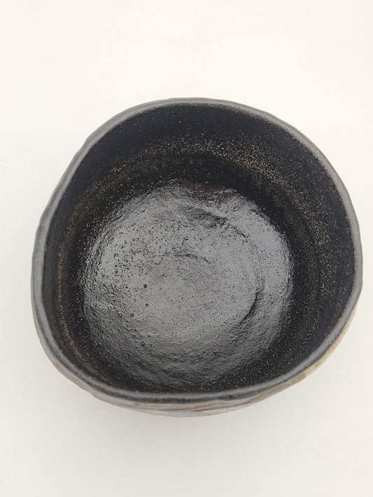 Vintage Chawan Raku Sternenhimmel